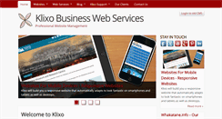 Desktop Screenshot of klixo.co.nz